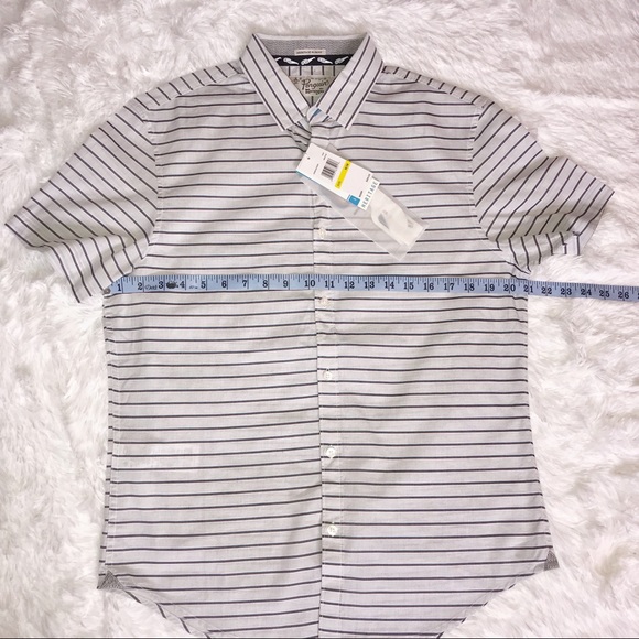 Original Penguin 3D Heritage Slim Fit Button Down - Picture 2 of 4